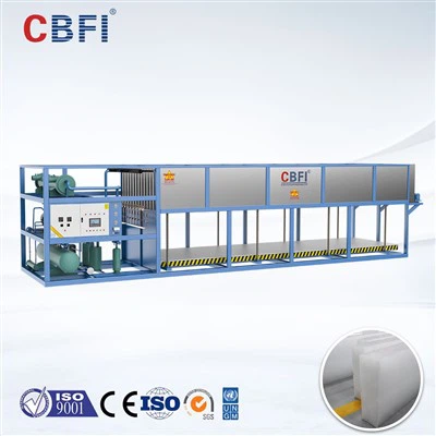 3 tòn / 24 èdtan blòk glas machin