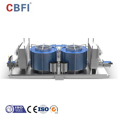 IQF espiral rapid frizè machin