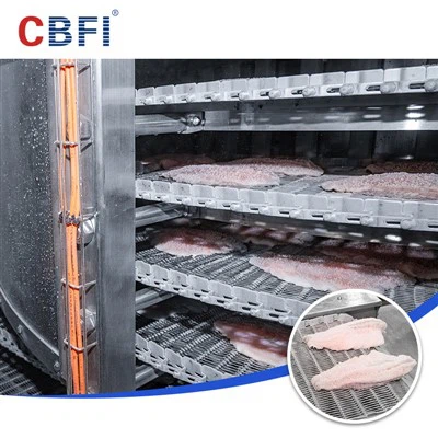 CBFI SD-500 IQF doub espiral frizè